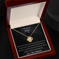 To My Gorgeous Wife - Unbreakable Bond - Love Knot Necklace