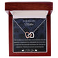 To My Beautiful Mother - Unbreakable Bond - Interlocking Hearts
